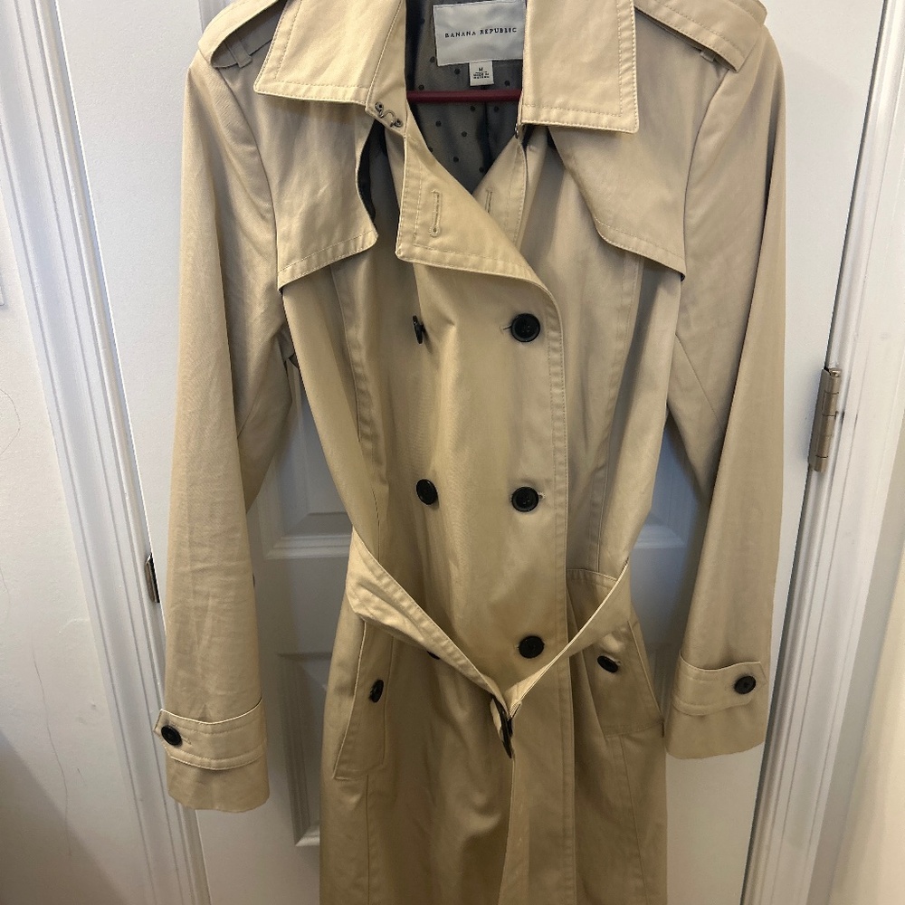 Banana republic trench coat